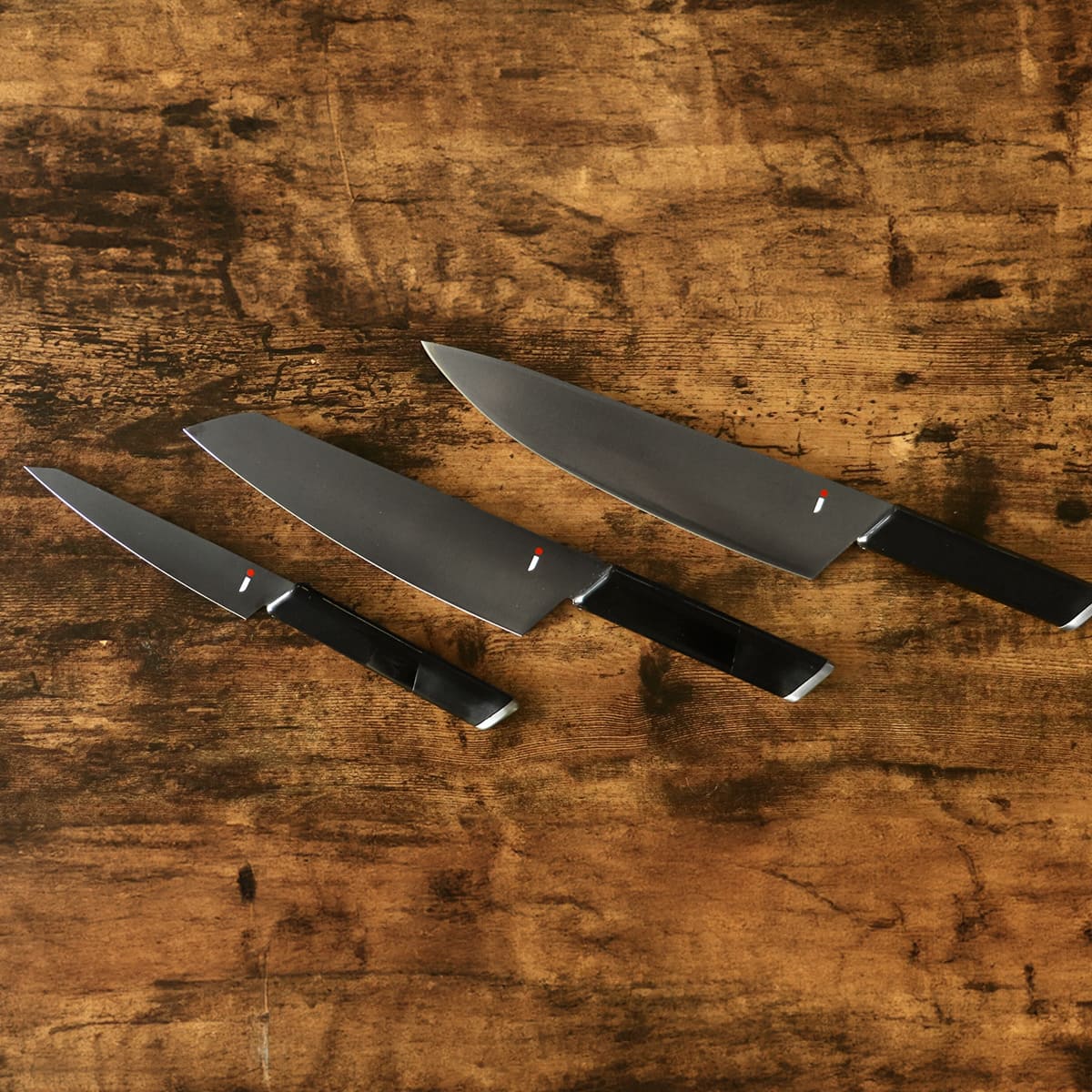 包丁 3本セット NiNJA cool kitchen ware 三徳包丁 牛刀 ペティナイフ