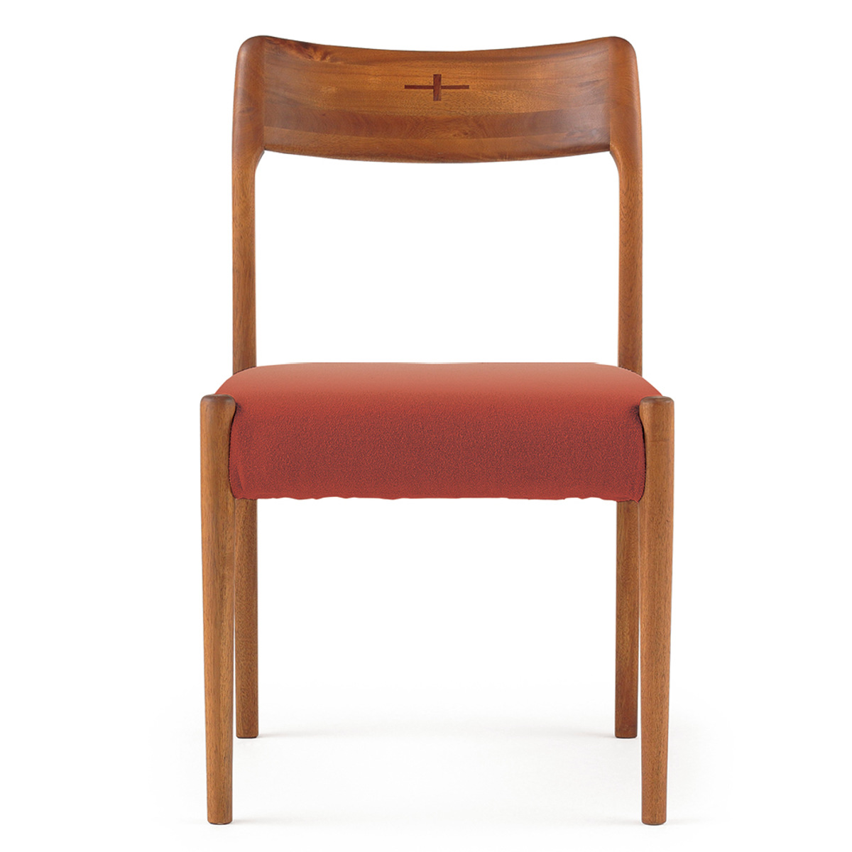 朝日木材加工 ダイニングチェア 同色2脚セット 座面高42.5cm EDDA