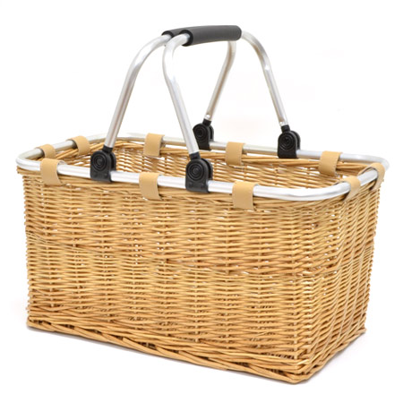 ちどり産業 バスケット かご ピクニックバスケット ショッピングバッグ