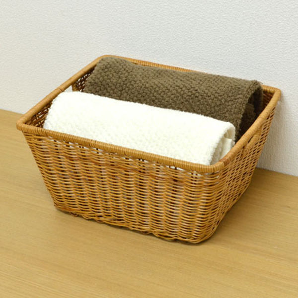 ちどり産業 収納バスケット 天然素材 Sサイズ （ アジアン かご