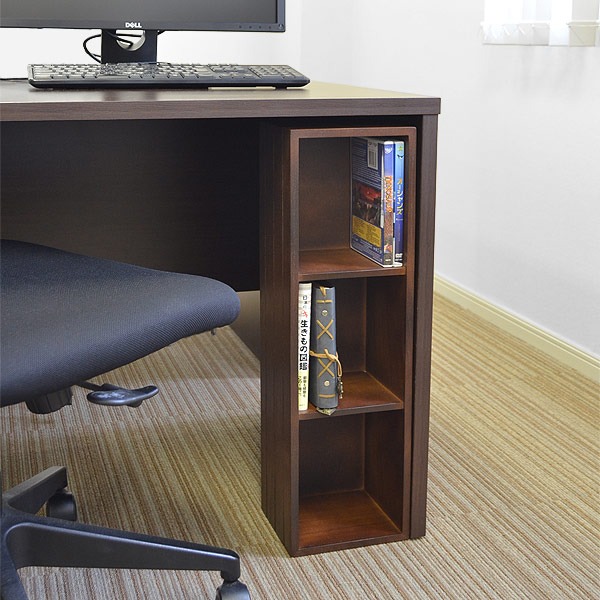 ちどり産業 DVD収納 チェリーウッド ダイスボックス DVDラック 3段