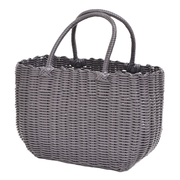 かごバッグ カゴバック ストローバッグ S ビニール （ カゴバッグ かご