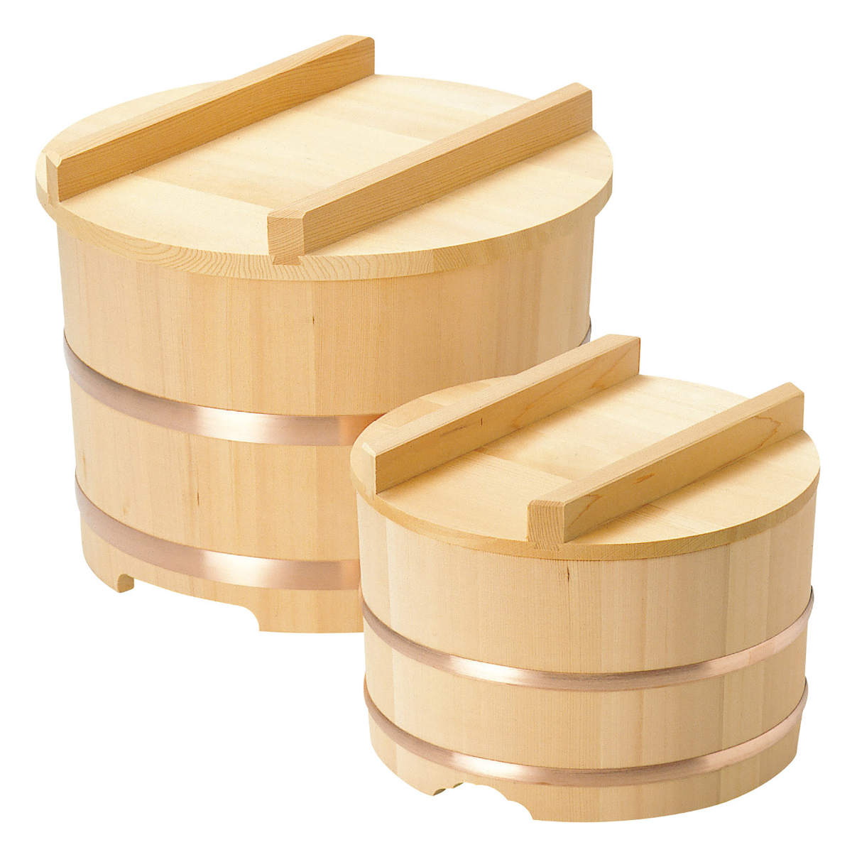 おひつ 2升 椹 のせびつ 直径33cm （ 木製 お櫃 天然木 さわら 吸湿