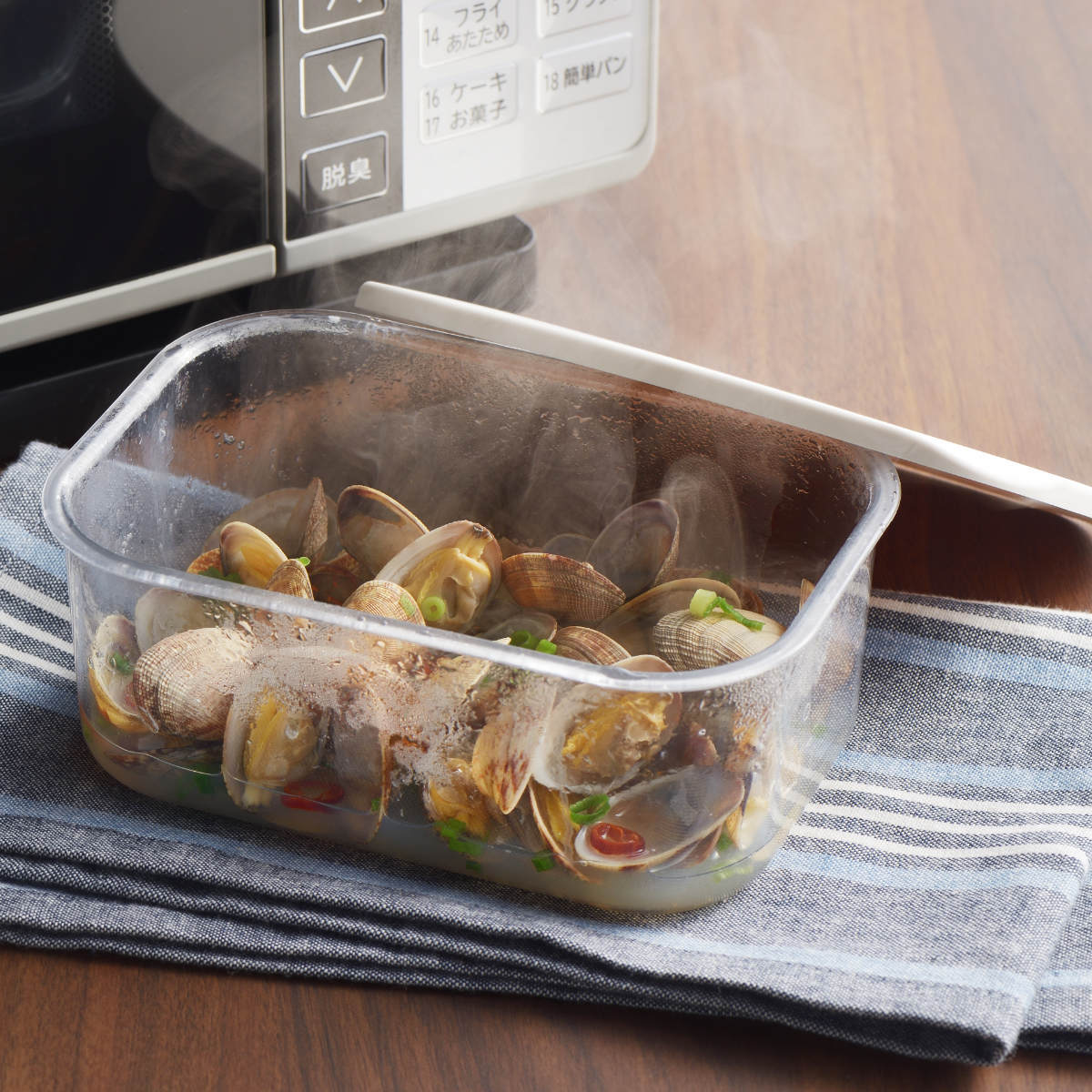 ヨシカワ 保存容器 830ml レンジコンテナ 小 （ プラスチック 電子