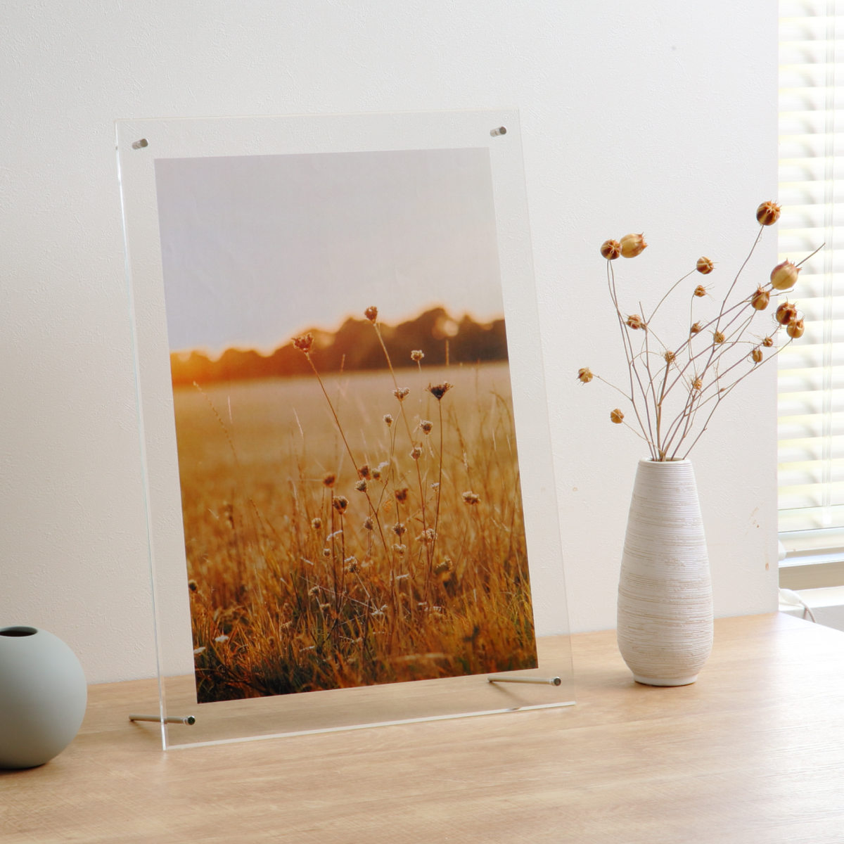 フォトフレーム シンプル アクリル A3 （ アクリルフレーム フォト