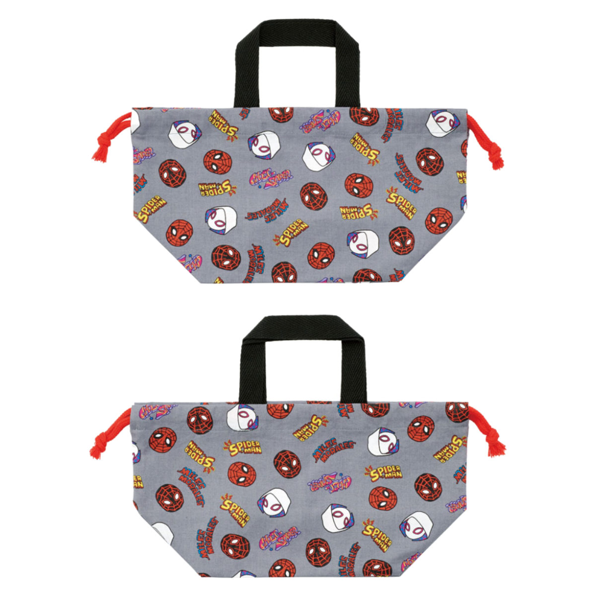 スケーター 巾着 ランチ巾着 SPIDERCOMIC （ スパイダーマン 弁当袋 お