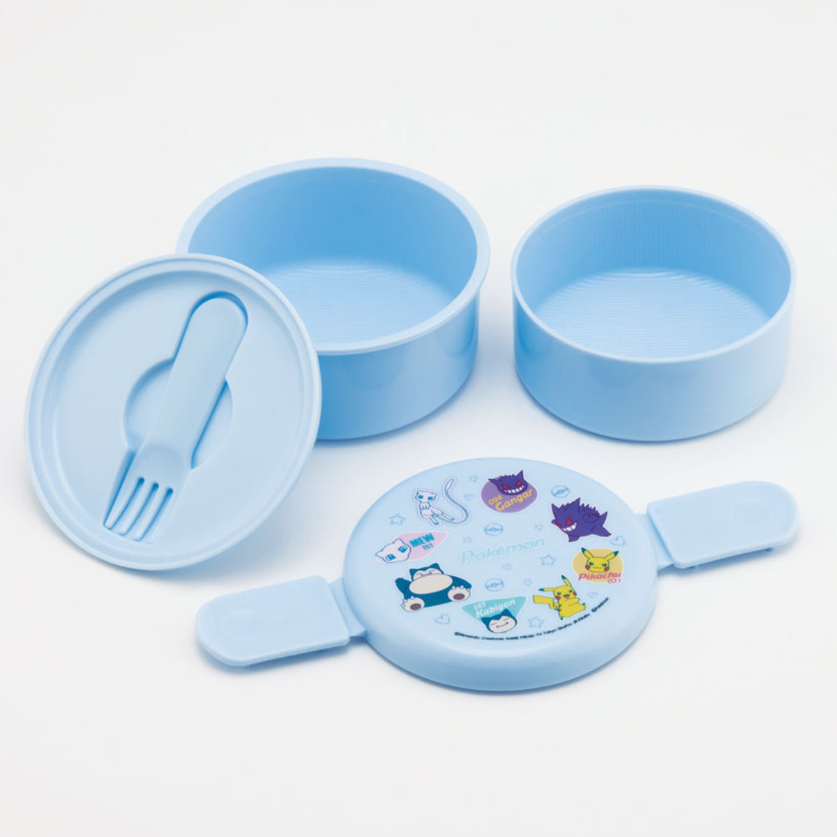 スケーター 弁当箱 2段 500ml 抗菌丸型ランチボックス2段 ポケモン