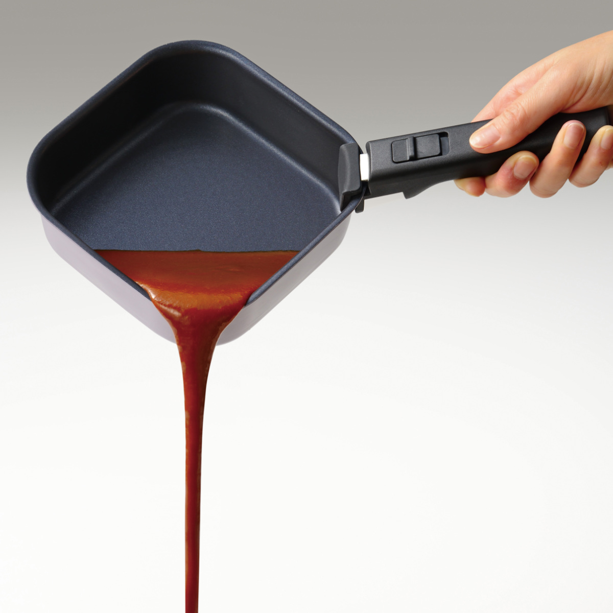 和平フレイズ フライパン・鍋 4点セット 16cm IH対応 角型 着脱