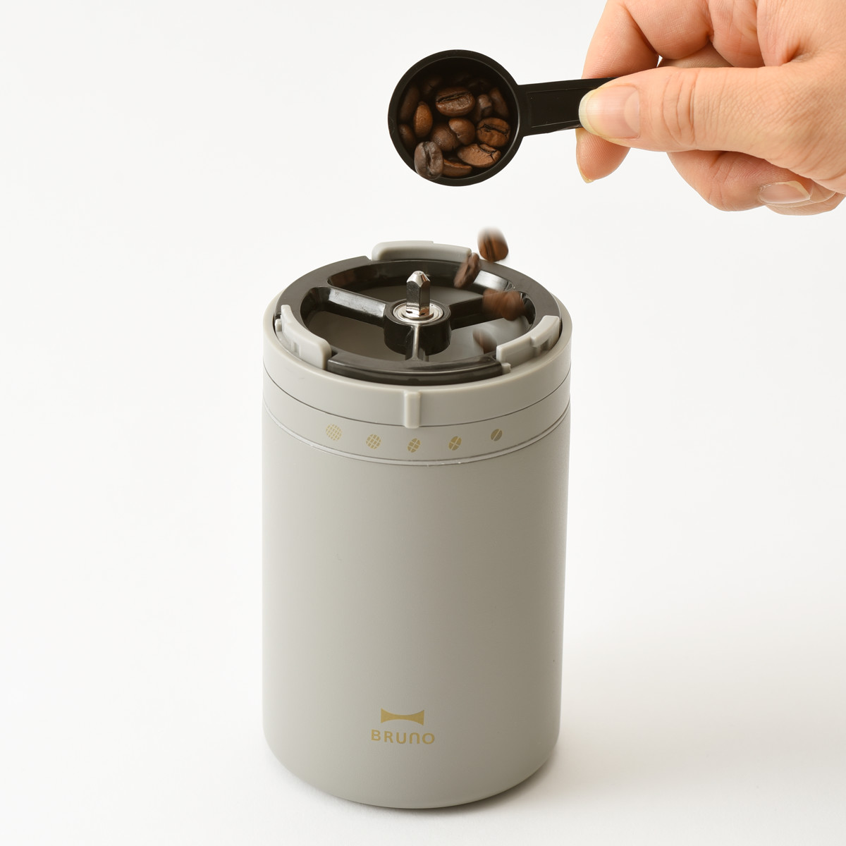 BRUNO（ブルーノ） コーヒーメーカー 真空二重構造 パーソナル電動ミル