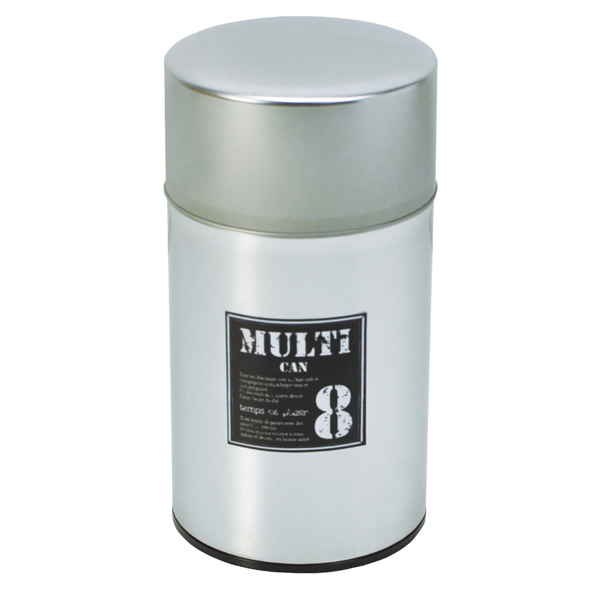 茶筒 500ml MULTI CAN 大 （ ブリキ 日本製 保存容器 ブリキ缶 お茶 
