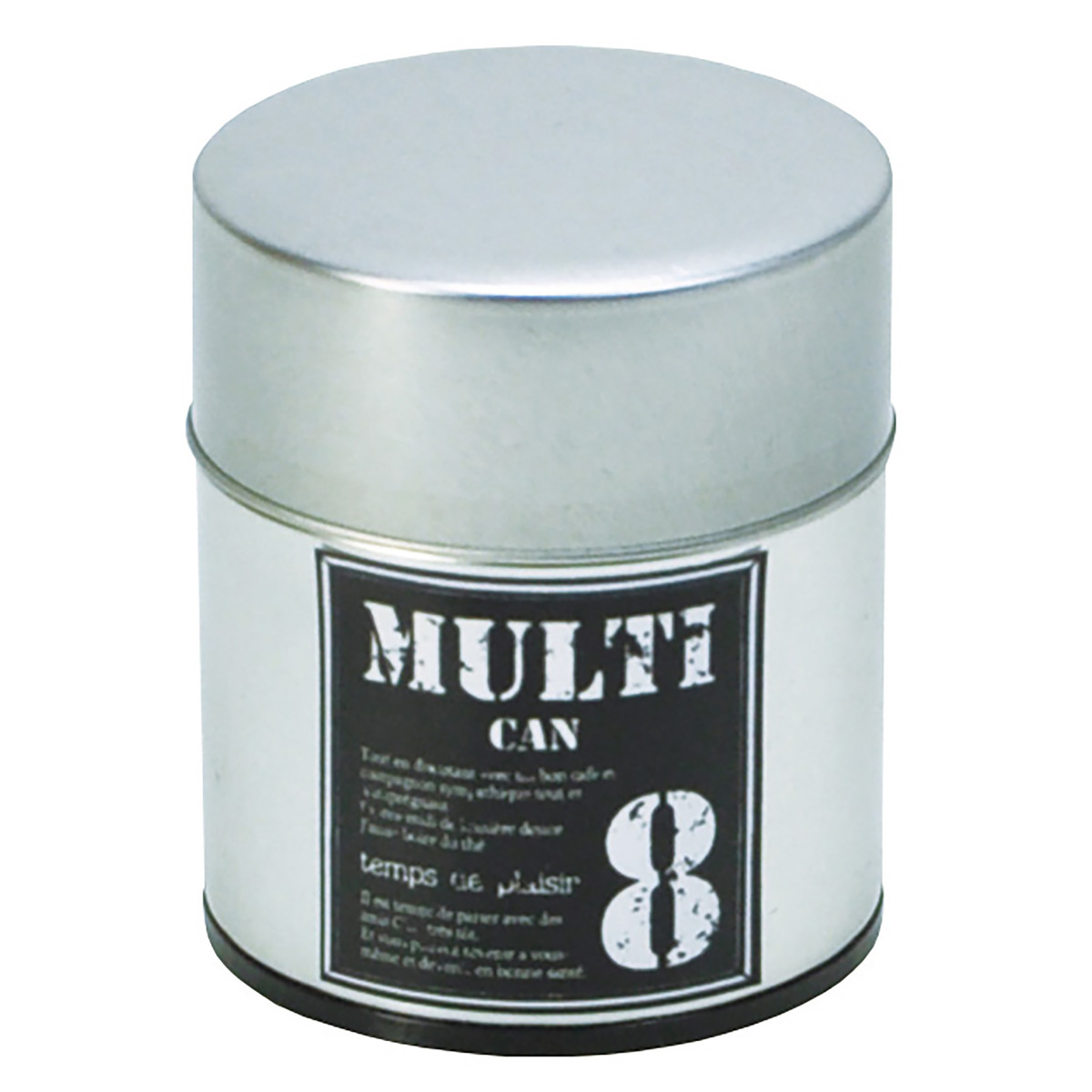 茶筒 130ml MULTI CAN 小 （ ブリキ 日本製 保存容器 ブリキ缶 お茶 