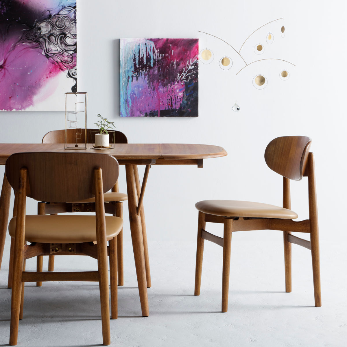 朝日木材加工 ダイニングテーブル 幅155cm CHAPTER （ 開梱設置 天然木