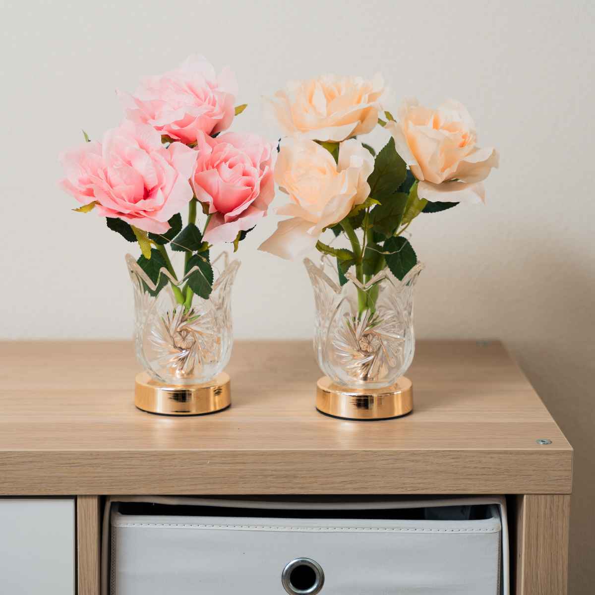 アンファンス テーブルランプ エレガントライト ROSE 電池式