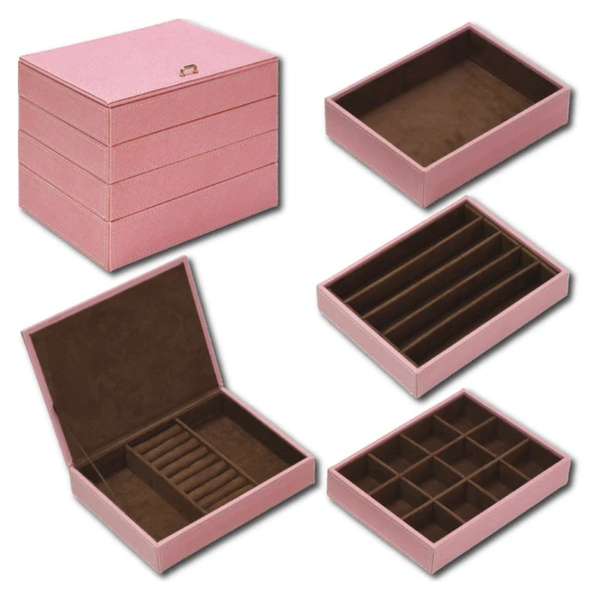 小物収納 4段 ジュエリーボックス アクセサリー （ 収納 ジュエリー