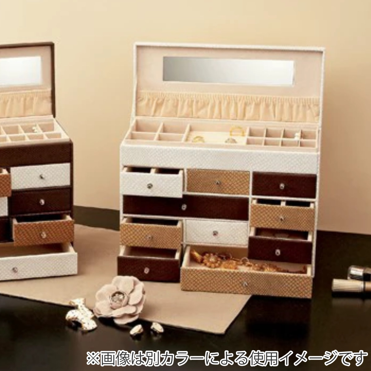 小物収納 チェスト ジュエリーボックス Lサイズ （ アクセサリー