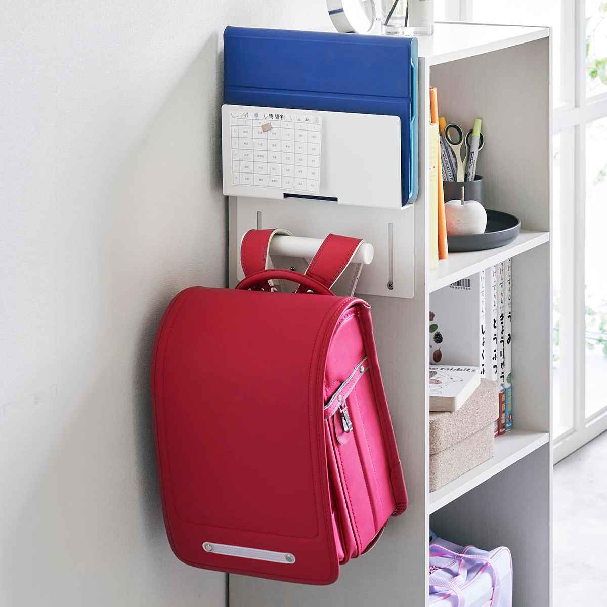 tower 山崎実業 カラーボックス横タブレット＆ランドセルホルダー