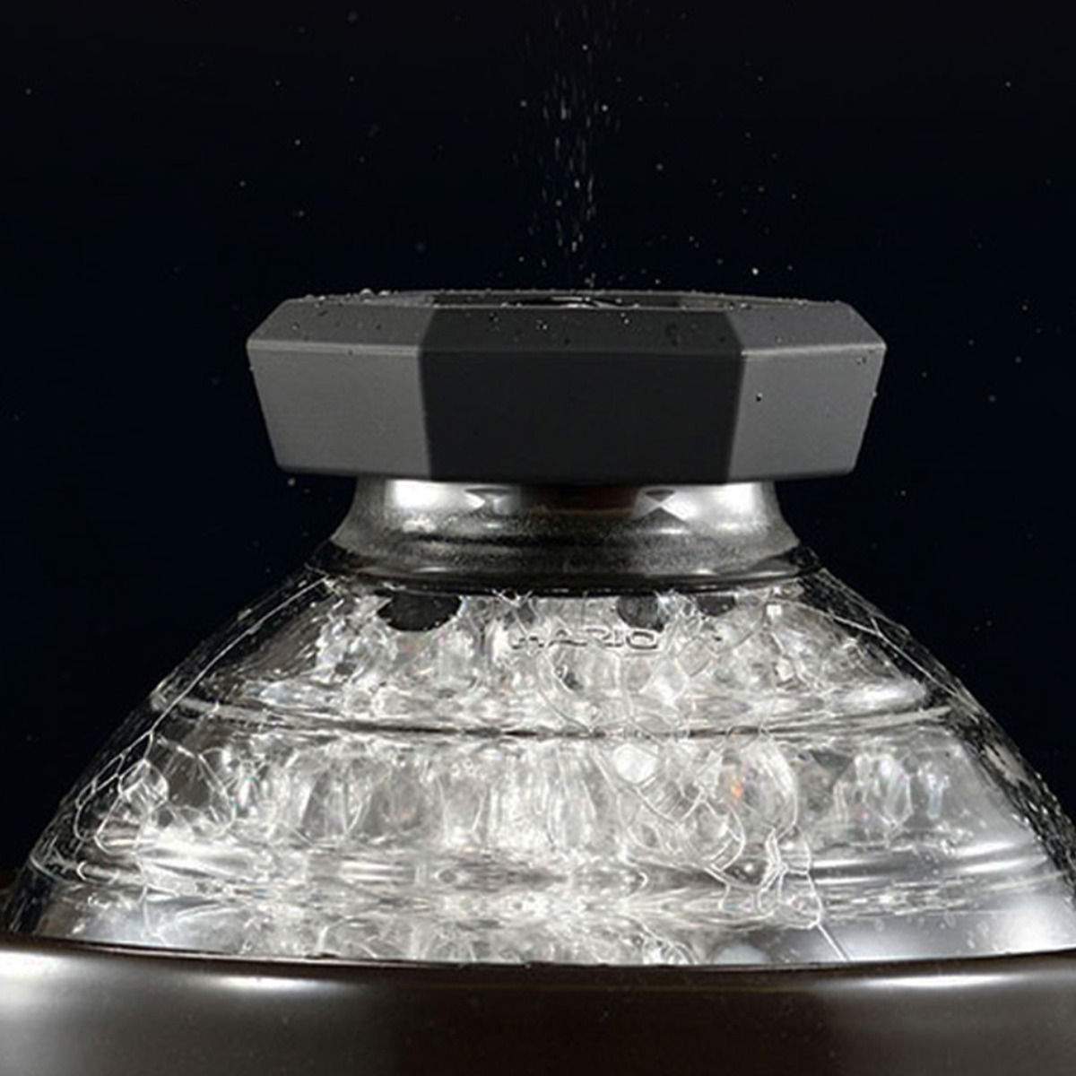 HARIO（ハリオ） フタがガラスのご飯釜 1〜2合 ガス火専用 ガラス蓋