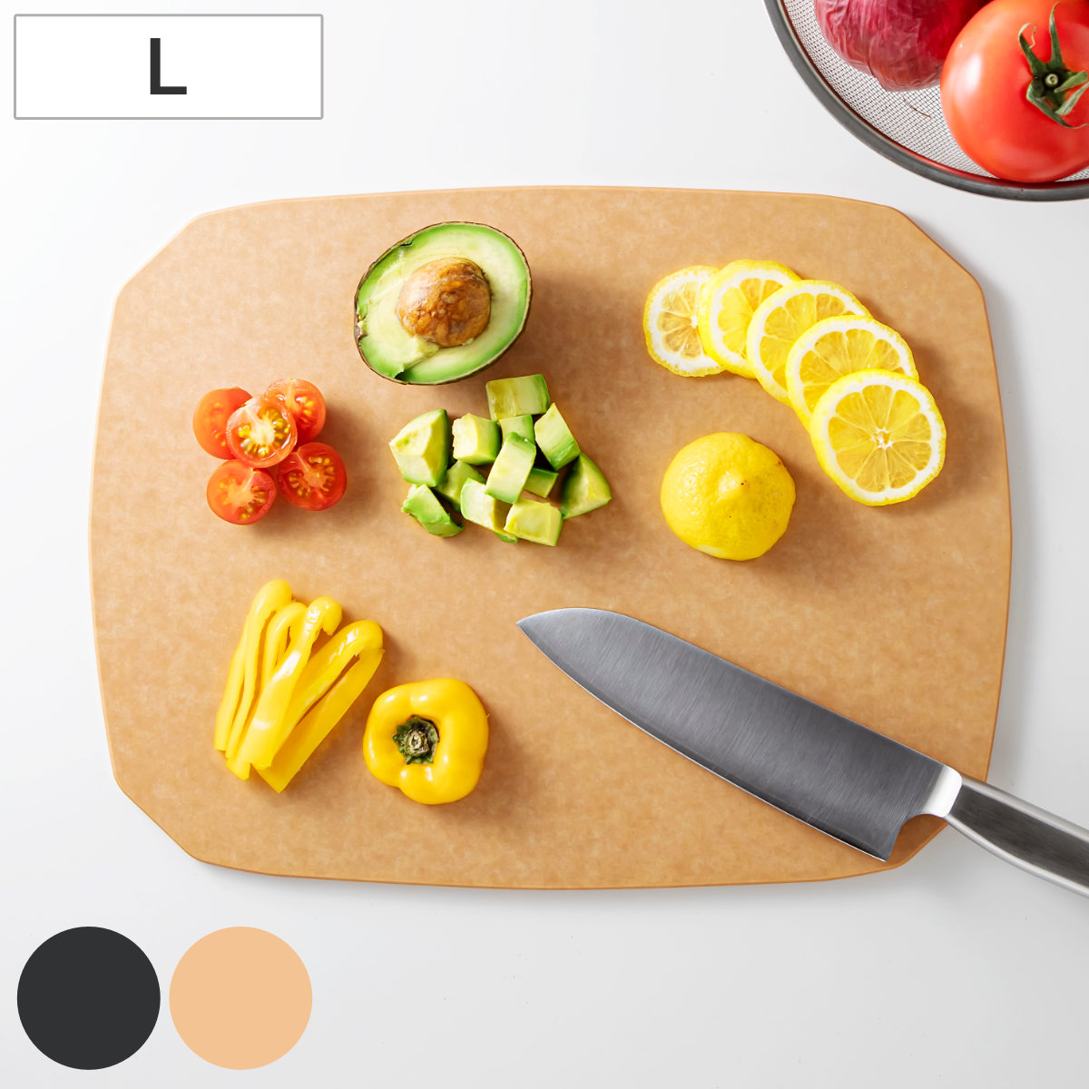 ＆NE ＆NE nikii ウッドファイバーカッティングボード L 食洗機対応