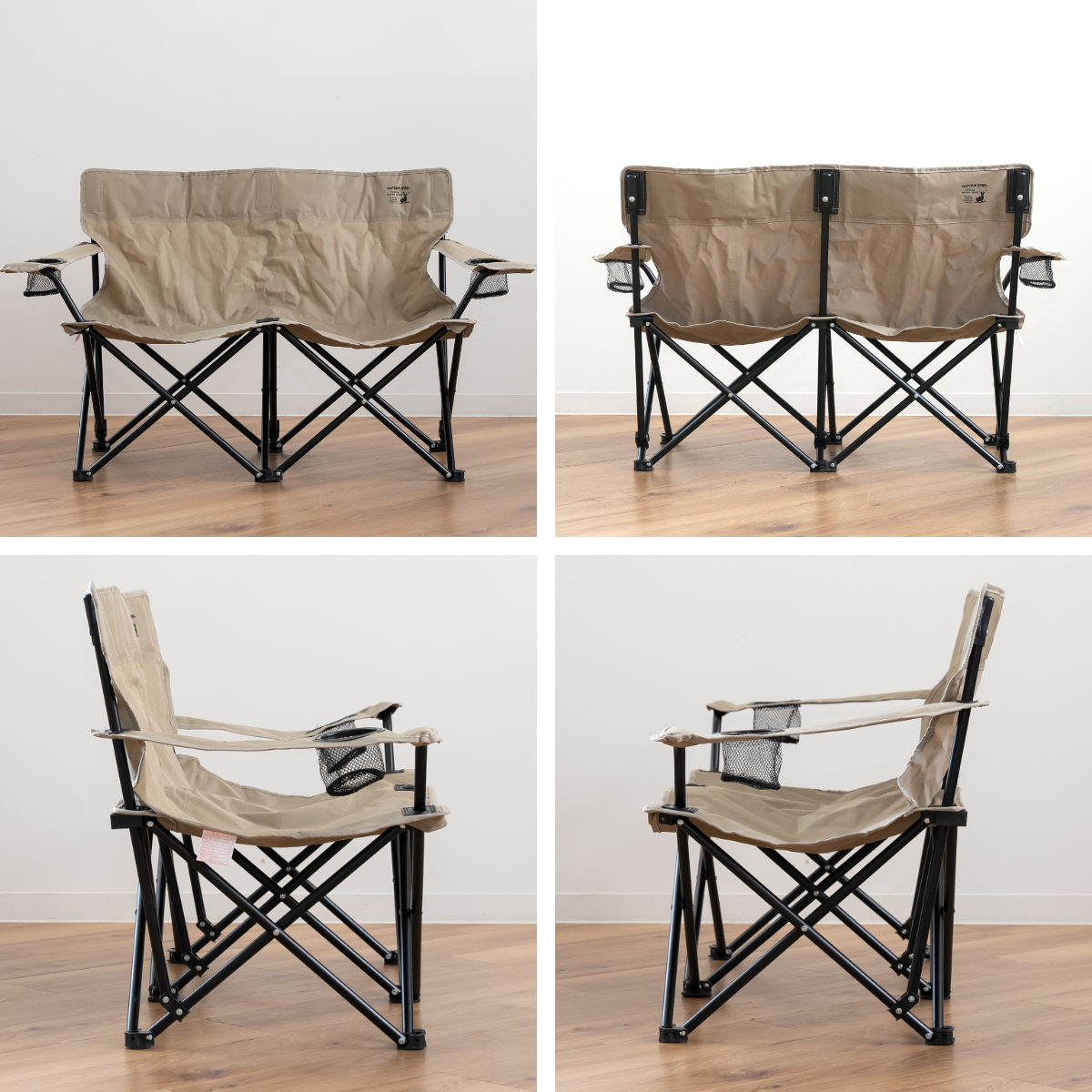 CS Charmant ベンチ シャルマン イスベンチ カーキ 折りたたみ