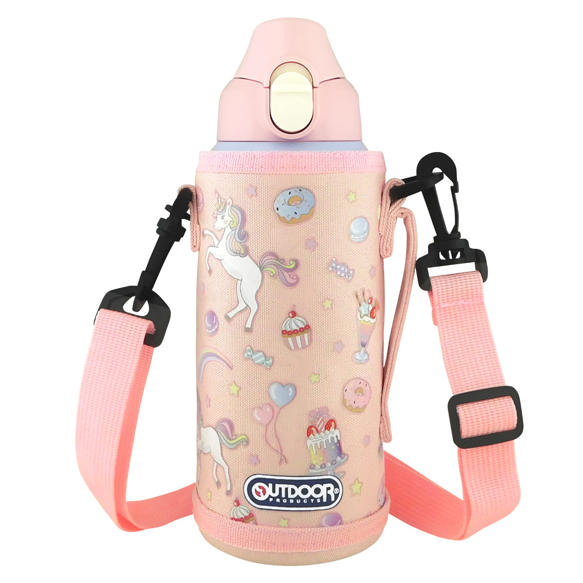 東亜金属 水筒 700ml アウトドアプロダクツ ステンレスワンプッシュ