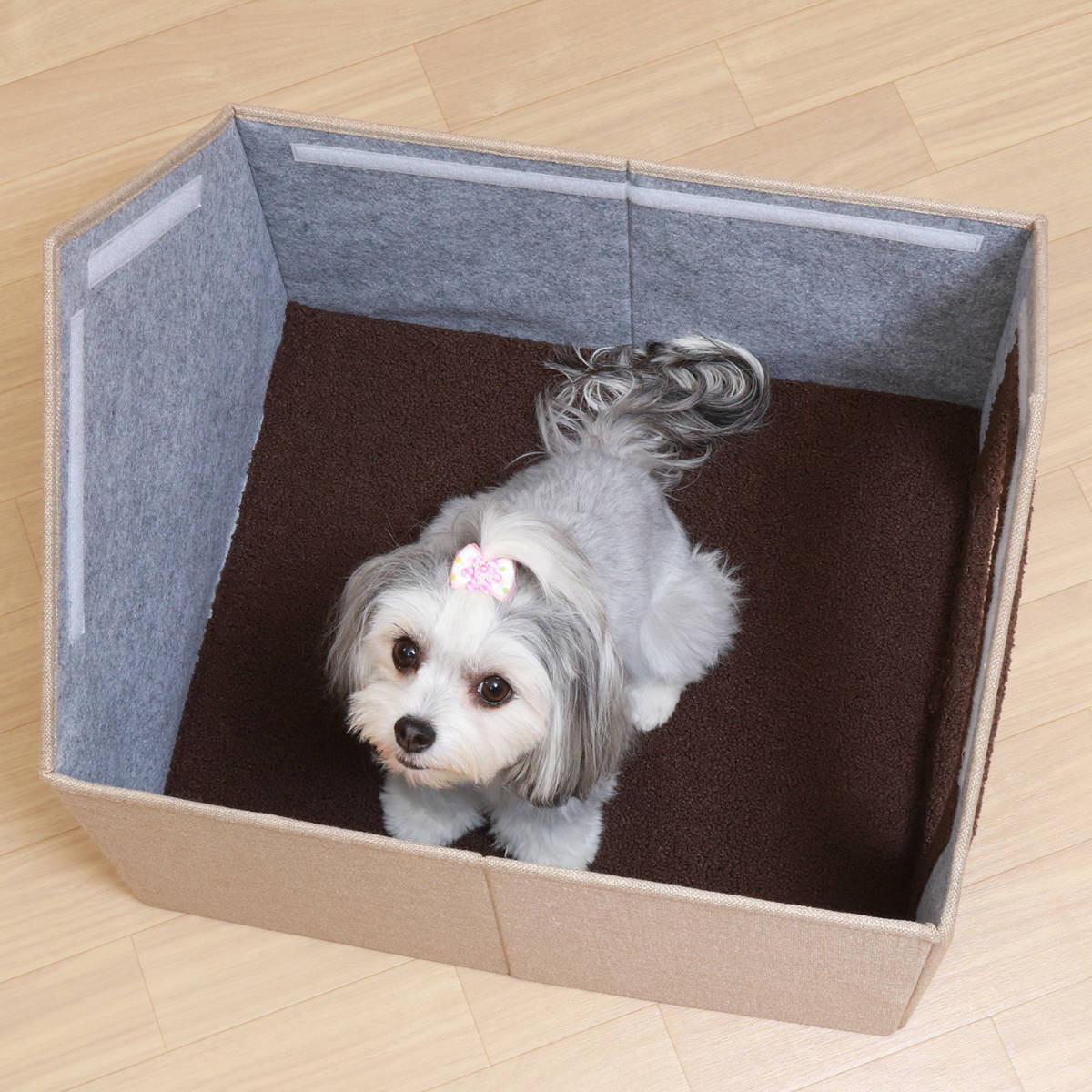 不二貿易（Fuji Boeki） ペットハウス 三角屋根 Lサイズ 幅53×奥行59