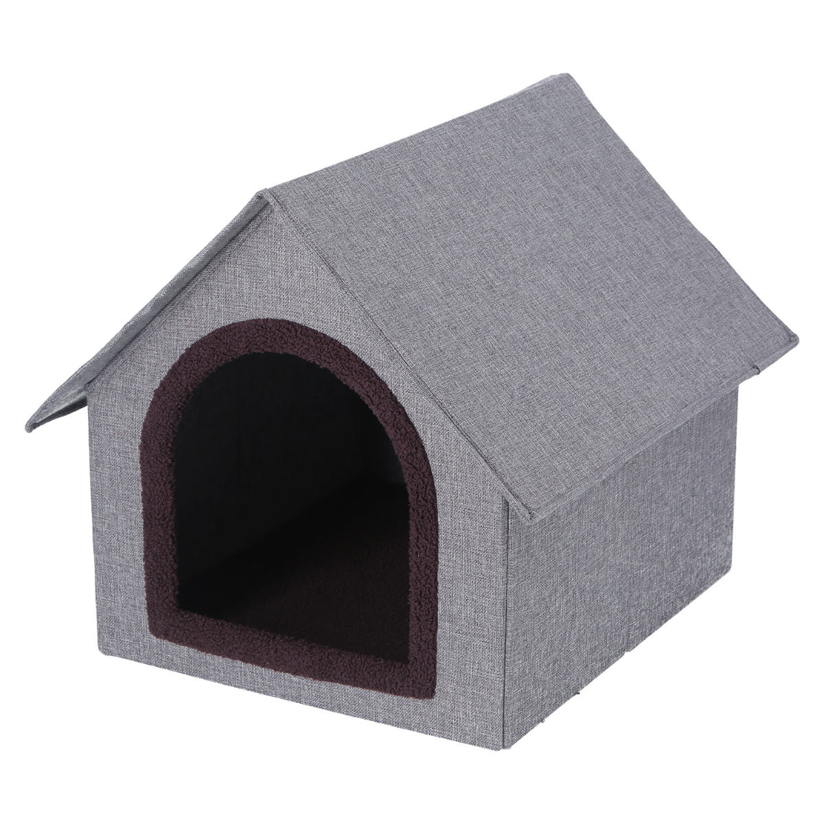 不二貿易（Fuji Boeki） ペットハウス 三角屋根 Lサイズ 幅53×奥行59