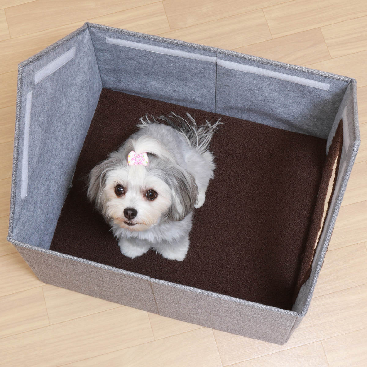 不二貿易（Fuji Boeki） ペットハウス 三角屋根 Lサイズ 幅53×奥行59