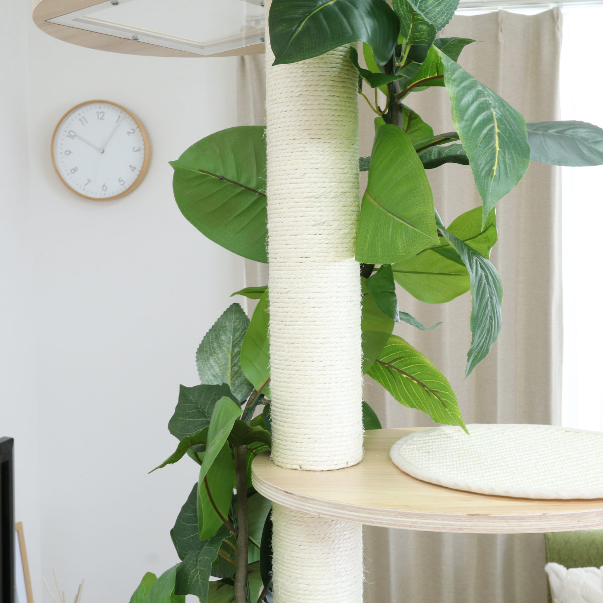 不二貿易（Fuji Boeki） キャットタワー ねこの休ら木 ソラ 爪とぎ