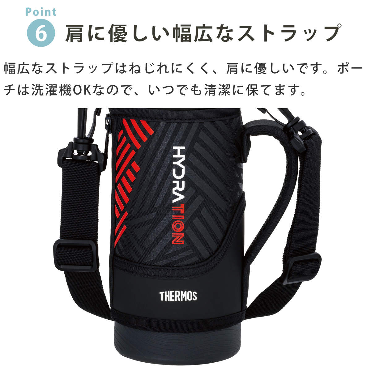 THERMOS（サーモス） 水筒 800ml 真空断熱スポーツボトル （ THERMOS