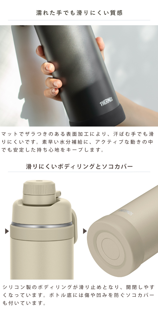 THERMOS（サーモス） 水筒 1L 真空断熱スポーツボトル 保冷専用