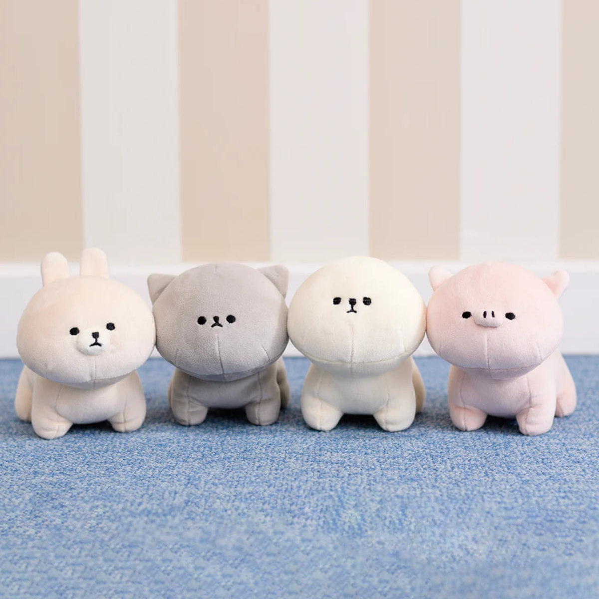 ぬいぐるみ mofmofriends おすわりマスコット おもちゃ （ モフモフ