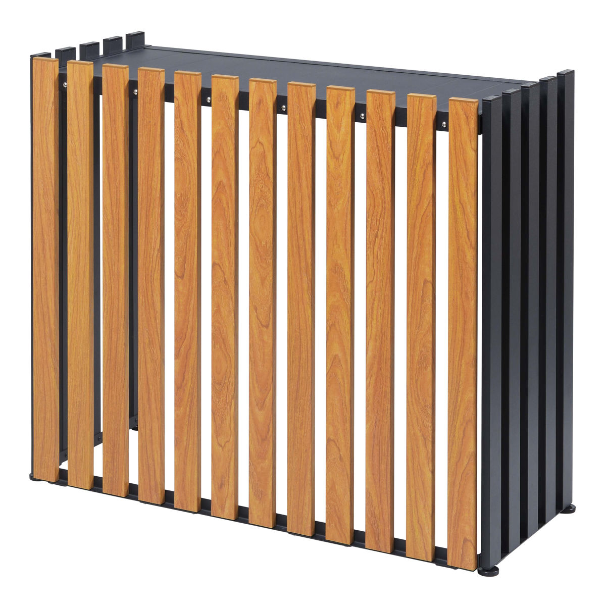 SANKA（サンカ） 室外機カバー アルミ室外機カバー 縦格子 標準サイズ