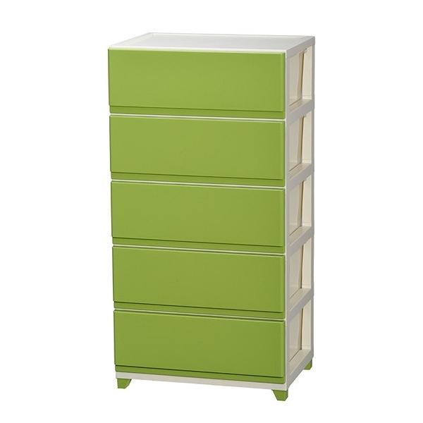 JEJアステージ 収納ケース デコニー ワイド 5段 組み立て式 チェスト