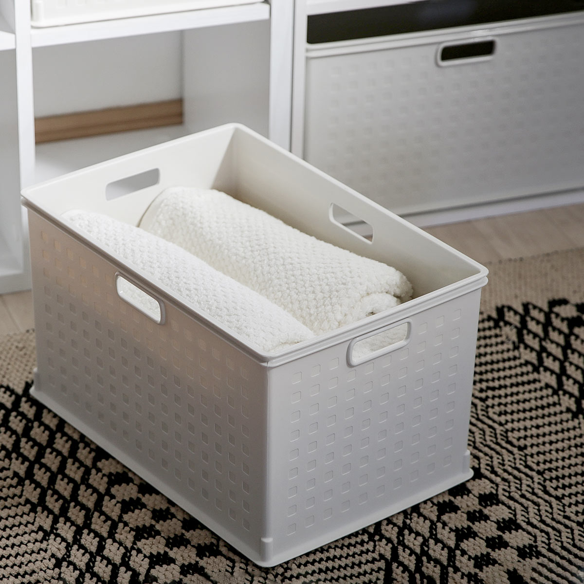 カラーボックスの状態のご確認用です 収納ボックス カラーボックス用 RE 高さ24cm （ 幅39.5×奥行26.5×高さ