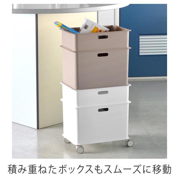 JEJアステージ キャスター 収納ケース専用 4個入り ツートンカラー