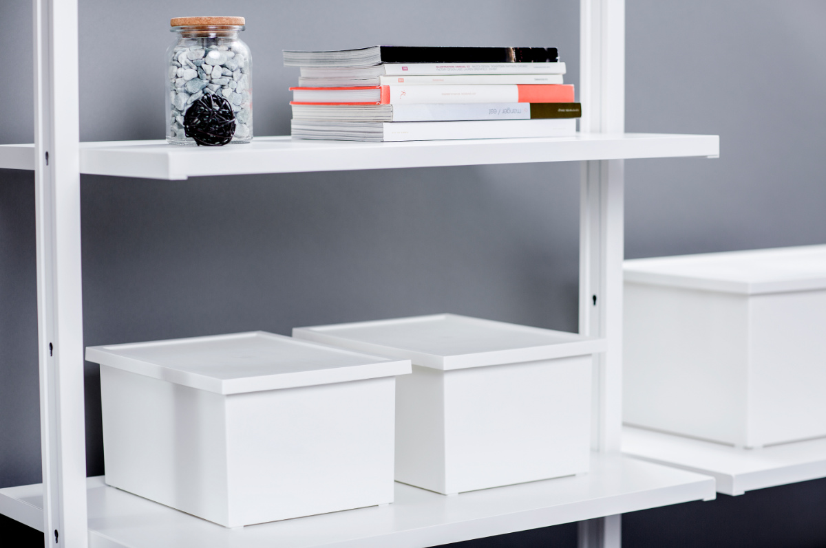 JEJアステージ 収納ボックス ファボーレヌーヴォ ボックス L 4個セット