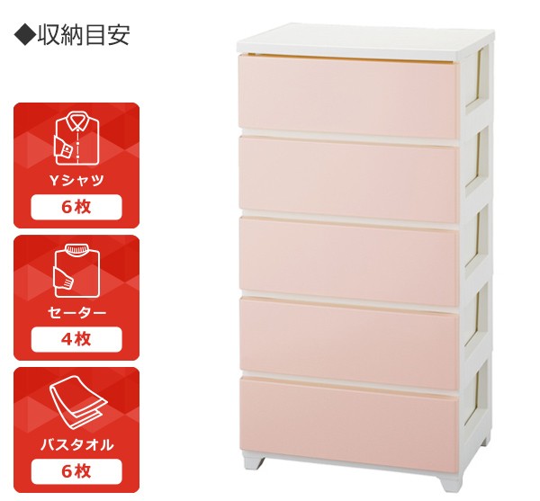 洋風 5段チェスト 引き出し 収納家具 N06017 dショッピング |チェスト 5段 Roocent（ルーセント） 幅36×奥行