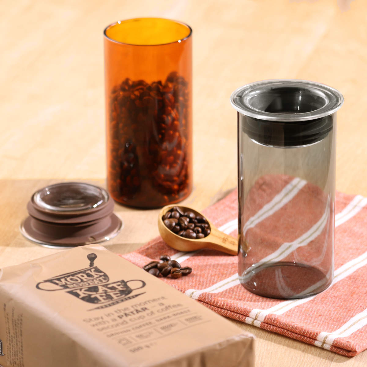 HARIO（ハリオ） 保存容器 400ml COLORS キャニスター （ HARIO 食洗機