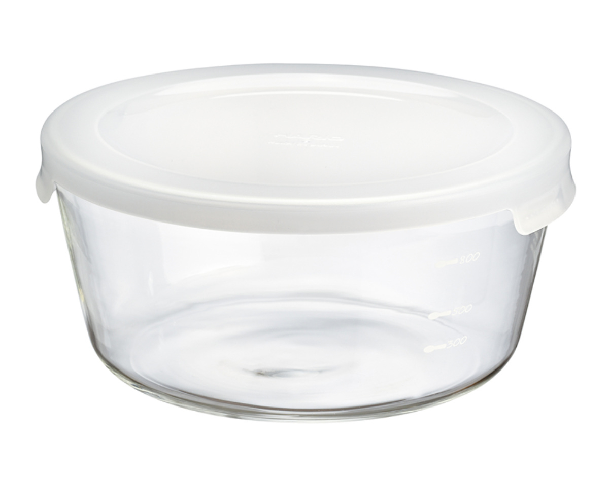 HARIO（ハリオ） 保存容器 1.2L 耐熱ガラス製保存容器 丸 （ HARIO