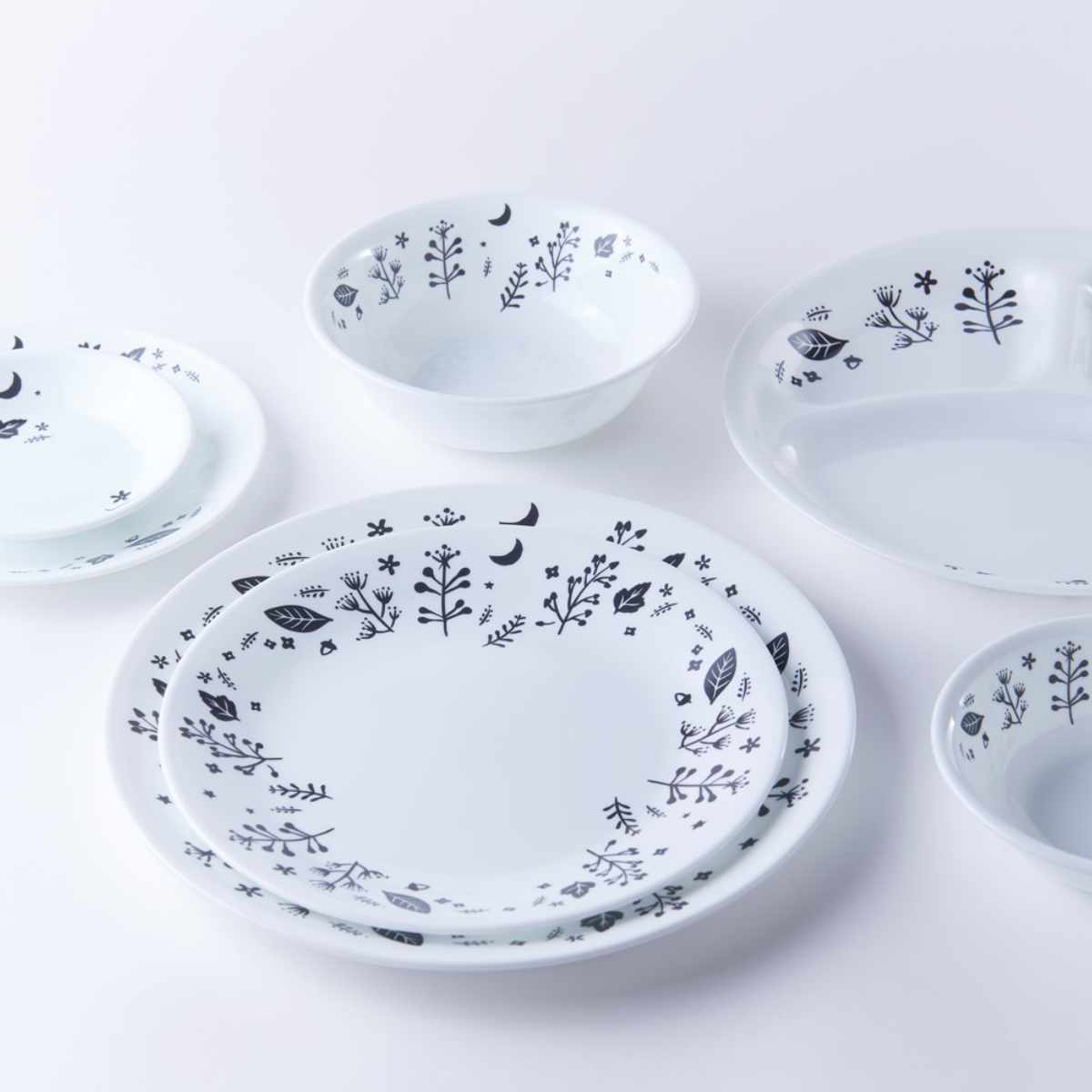 パール金属 食器 5点セット CORELLE コレール ムーンライトフォレスト