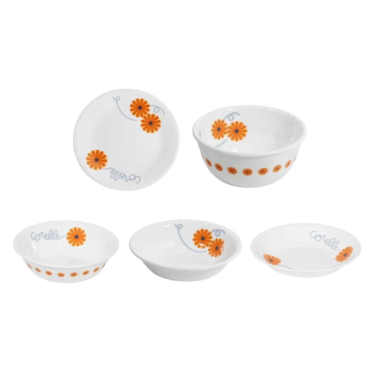 パール金属 食器 5点セット CORELLE コレール オレンジマーガレット