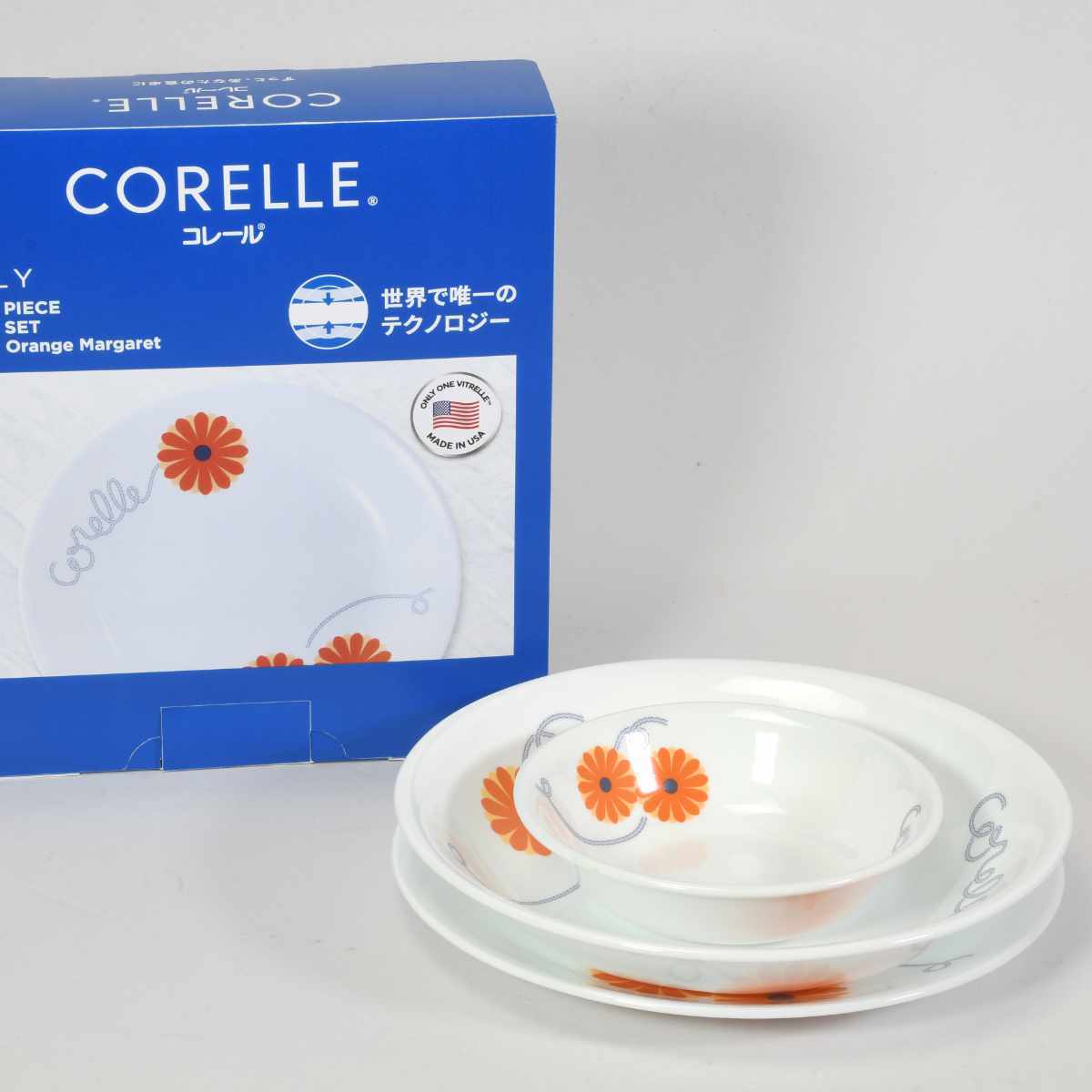 corelle 【コレール】食器セット14点　ガラス製食器　さくらんぼ柄いちご柄 ボウル 16cm コレール CORELLE 皿 食器 スウィートストロベリー