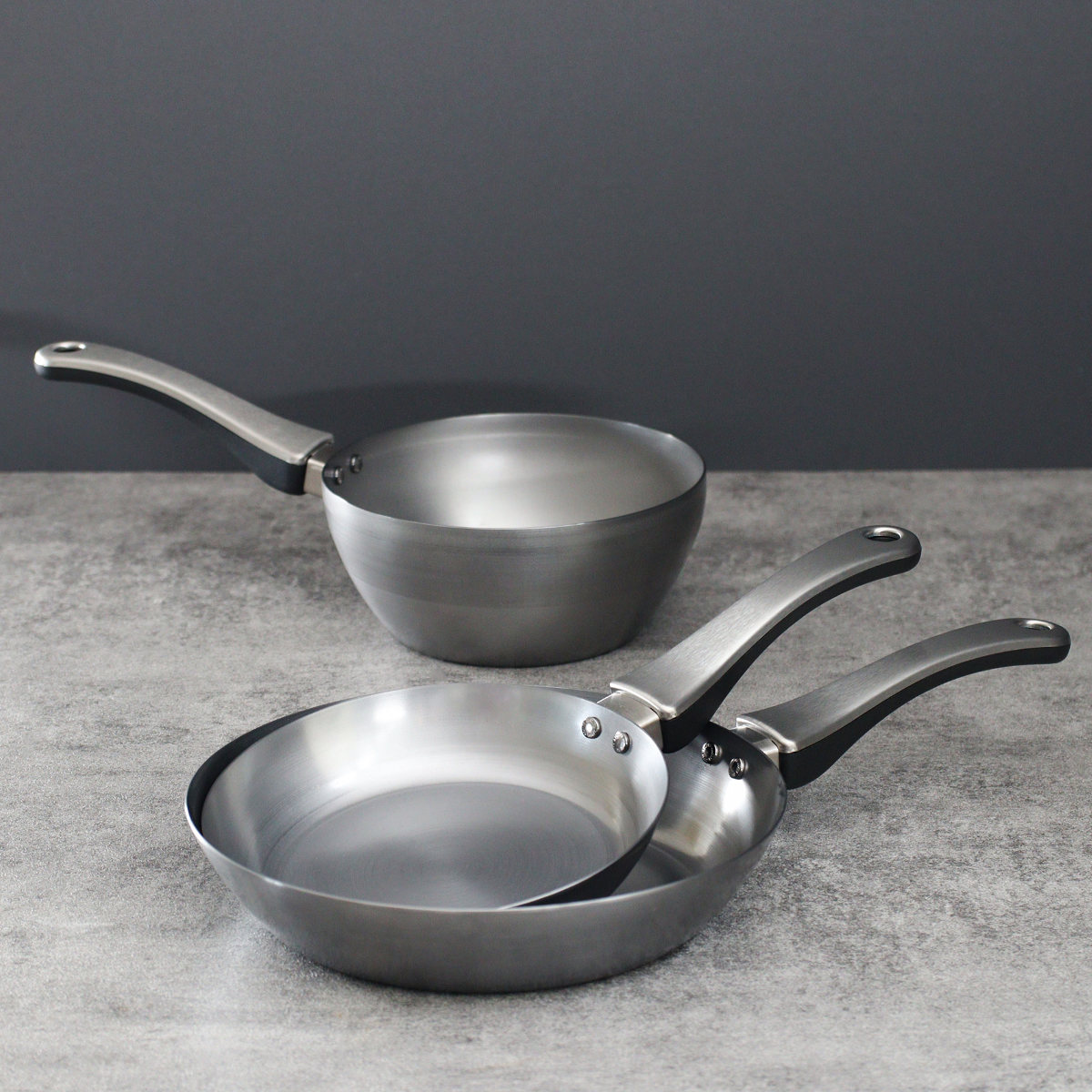 鉄フライパン 20cm 深型 IH対応 「F.」 藤田金属×近畿大学 日本製