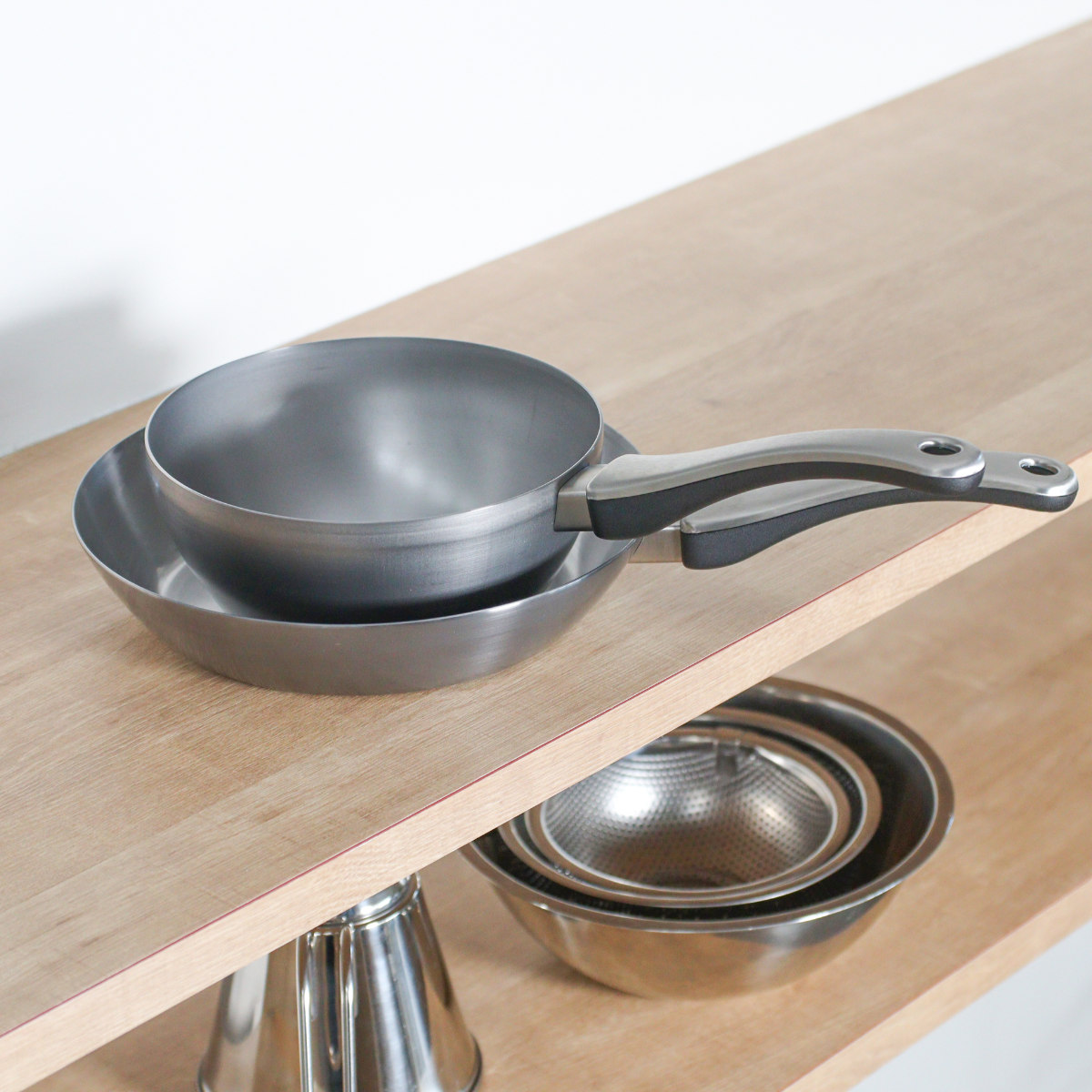 鉄フライパン 20cm 深型 IH対応 「F.」 藤田金属×近畿大学 日本製