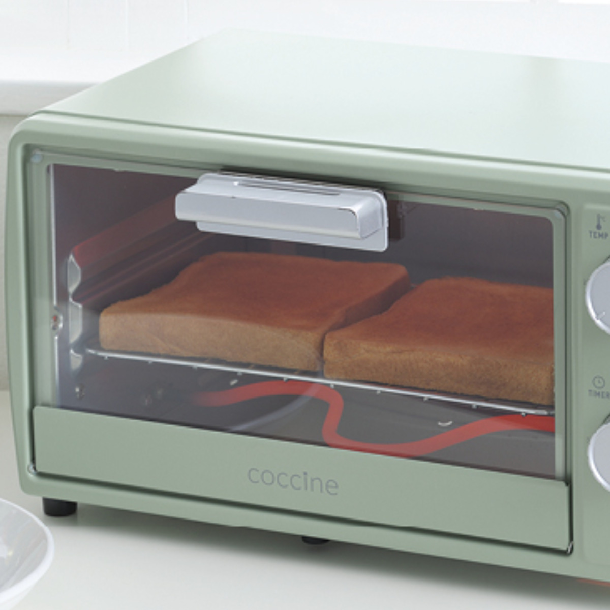 タマハシ オーブントースター 9L coccine コンパクト （ トースター 2