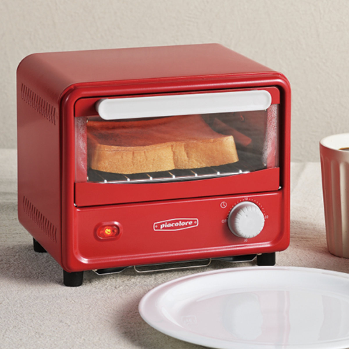 タマハシ オーブントースター ミニ piacoloreコンパクト （ トースター