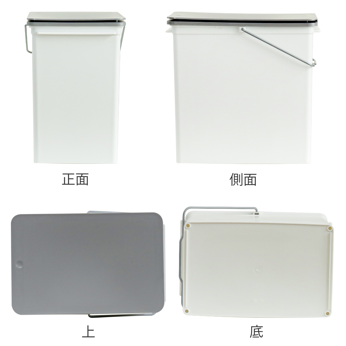 Like-it（ライクイット） ゴミ箱 17L プッシュオープン ふた付き