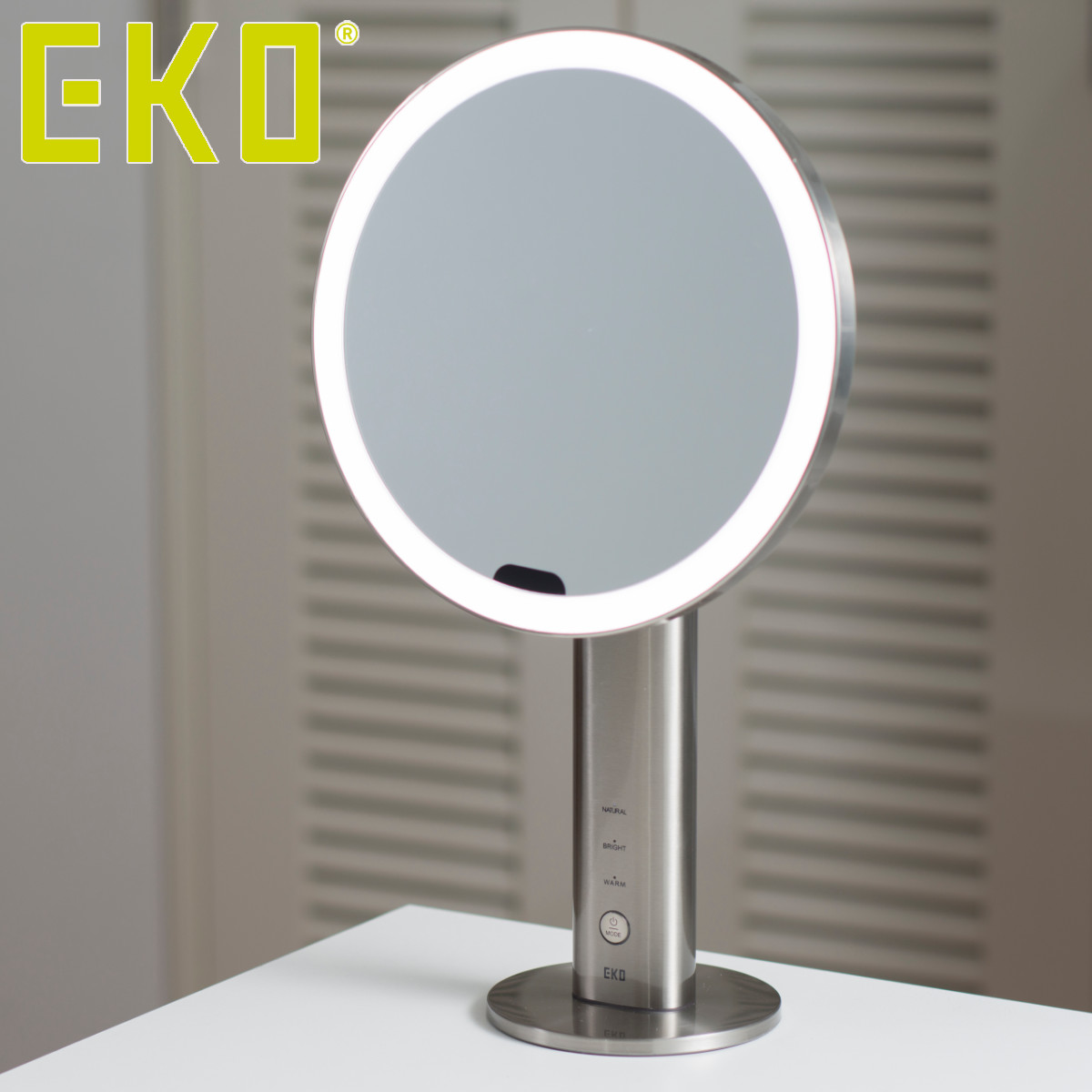 EKO（イーケーオー） 卓上ミラー イミラプロ 両面センサーミラー