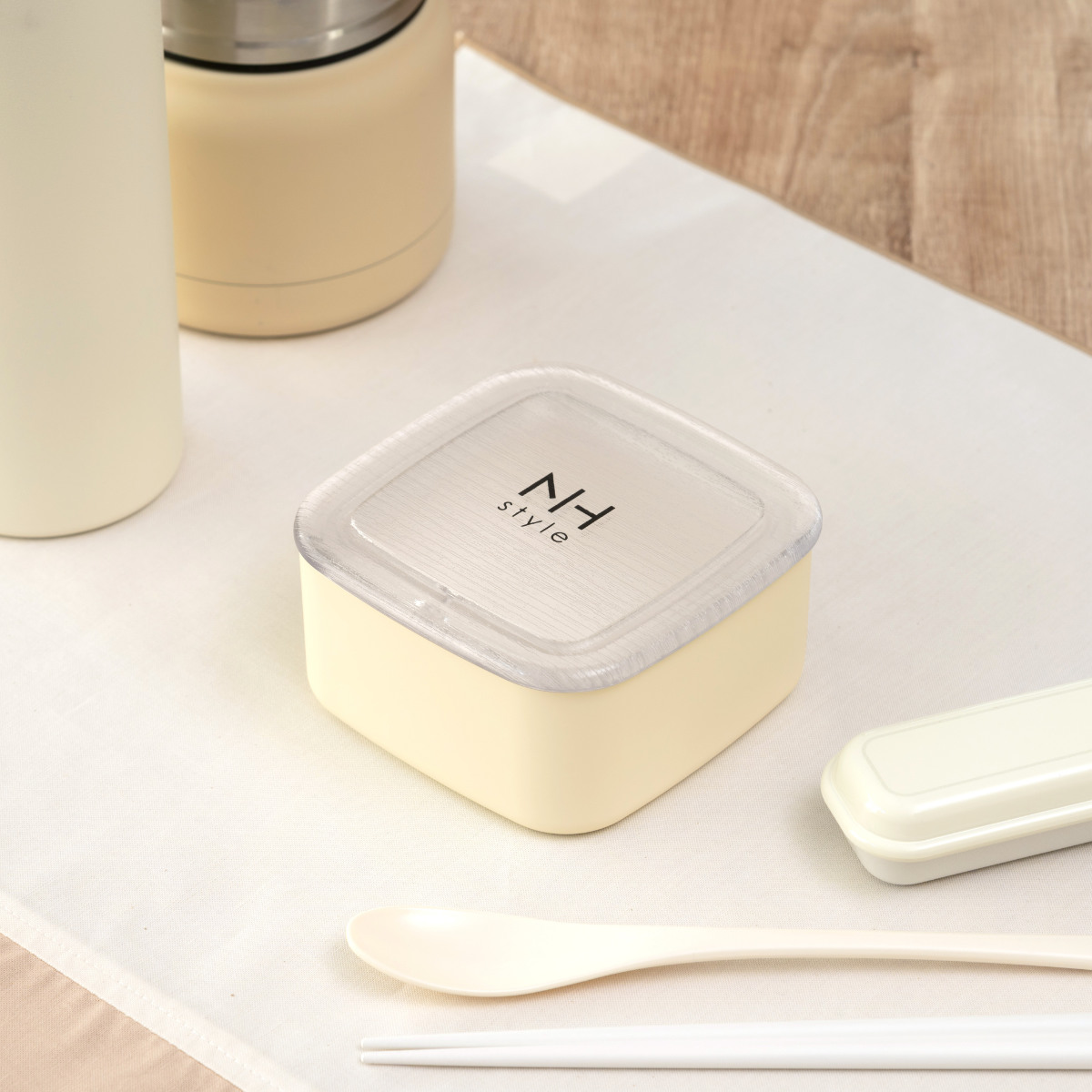 正和 シール容器 330ml NH style角サイドケースS （ 弁当箱 ランチ