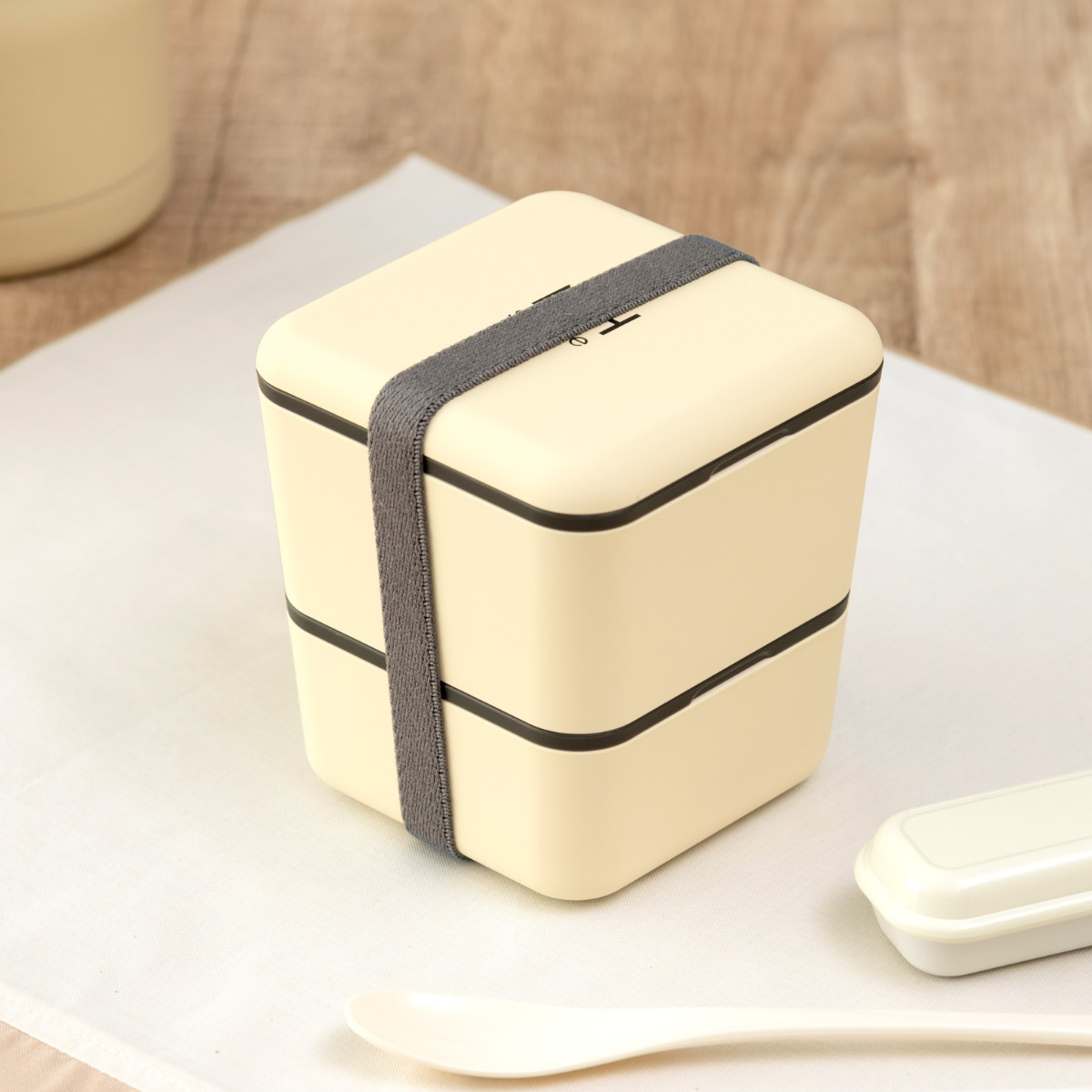 正和 弁当箱 2段 600ml NH styleスクエアネストランチ （ お弁当箱